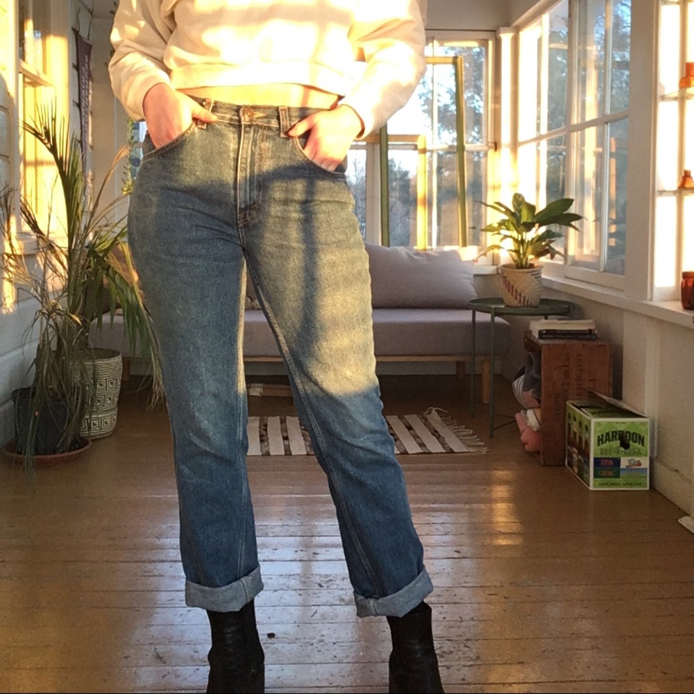 vintage Levi’s straight jeans